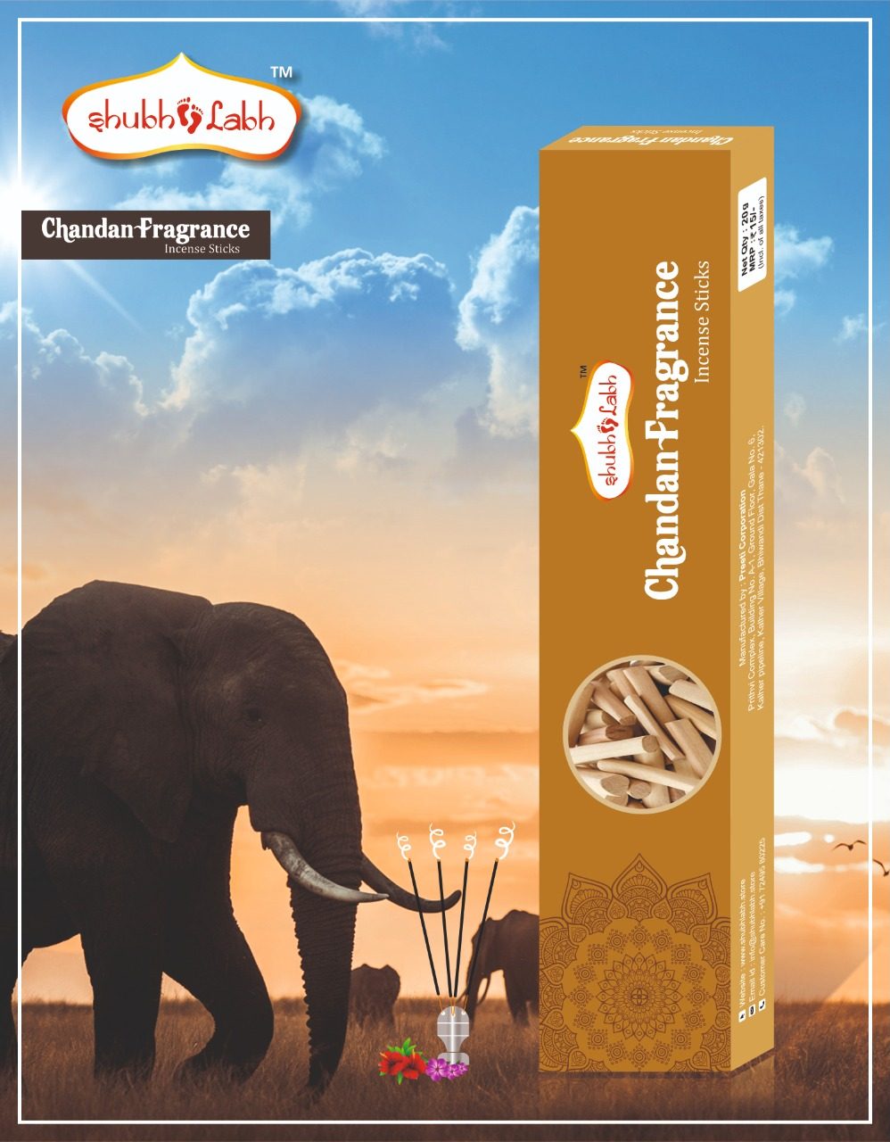 sandal incense sticks manufacture